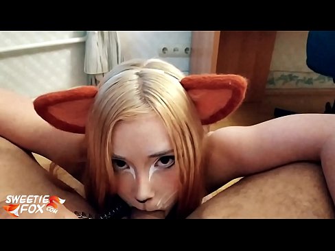 ❤️ Kitsune ngelek kontol jeung cum dina sungut nya ❤️❌ video seks di urang ️❤